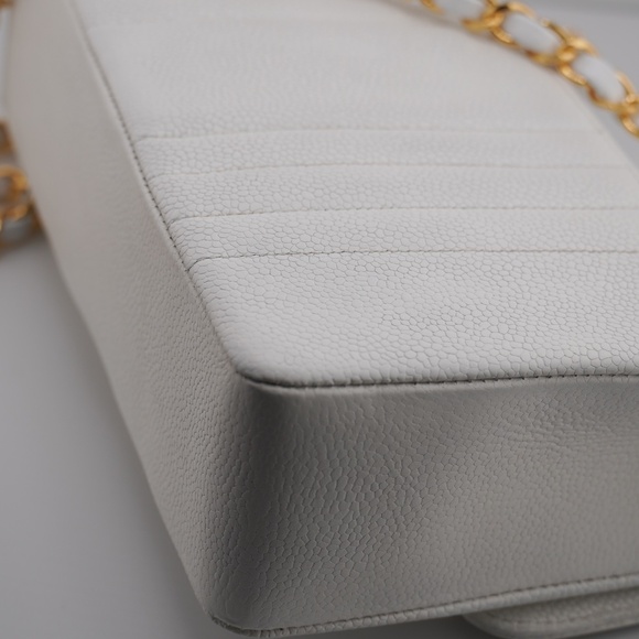 Vintage Chanel Mini Caviar Classic Flap Bag - Picture 14 of 16